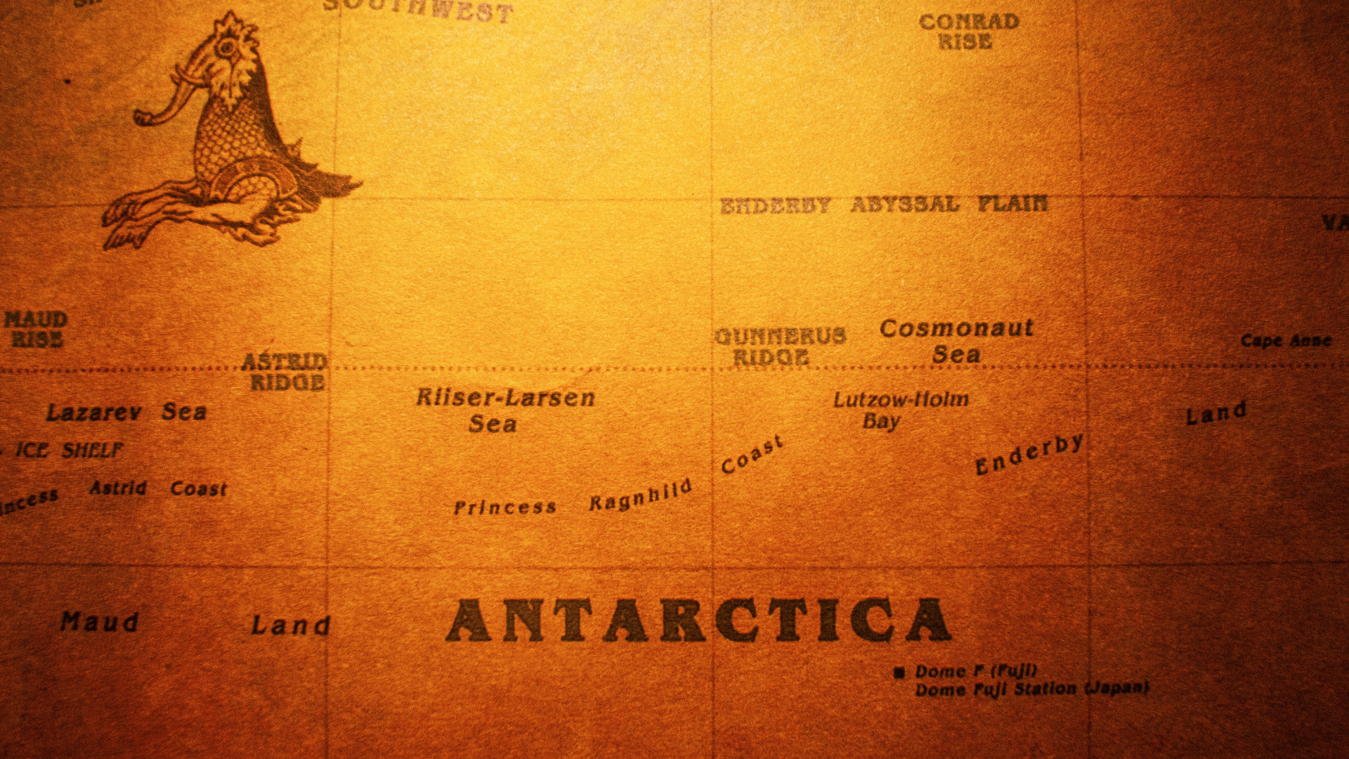 antarctic map